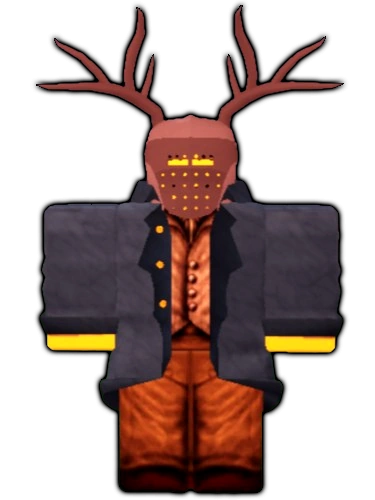 Juggernaut Cultist with metal helmet and antlers