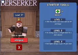 Berserker Rage Ability
